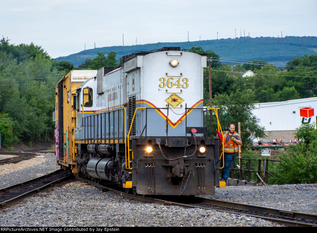 Going up the Green Ridge Branch